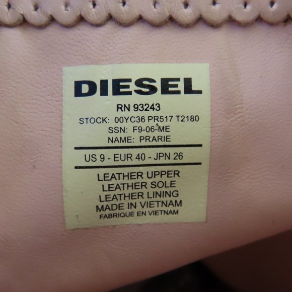 Diesel Leather Boots - Picture 7 of 7